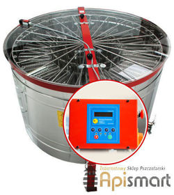 Cassette honey extractor, Ø1200mm, 16 Langstroth, with half automatic steering and partitions